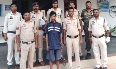 बकरी की खाल के बारे में पूछने पर हुआ जमकर विवाद, पति ने पत्नी को डंडे से पीट-पीटकर उतारा मौत के घाट, आरोपी रिंकू गिरफ्तार होकर पहुंचा जेल