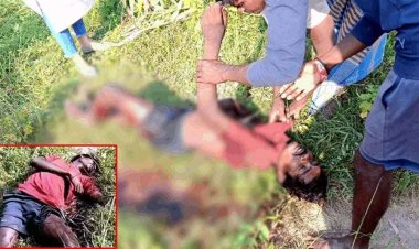 भाई-पिता ने तीर और सब्बल से हमला कर बेटे को उतारा मौत के घाट, प्रधानमंत्री आवास के निर्माण के दौरान विवाद, दोनों आरोपी फरार, तलाश में जुटी पुलिस