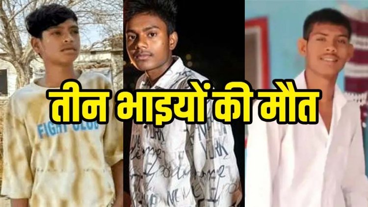 खड़े ट्रक में घुसी तेज रफ्तार बाइक, एक ही परिवार के 3 भाइयों की मौत, 2 घायलों ने रायपुर में इलाज के दौरान तोड़ा दम, गांव का माहौल गमगीन