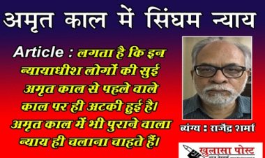 Article : अमृत काल में सिंघम न्याय