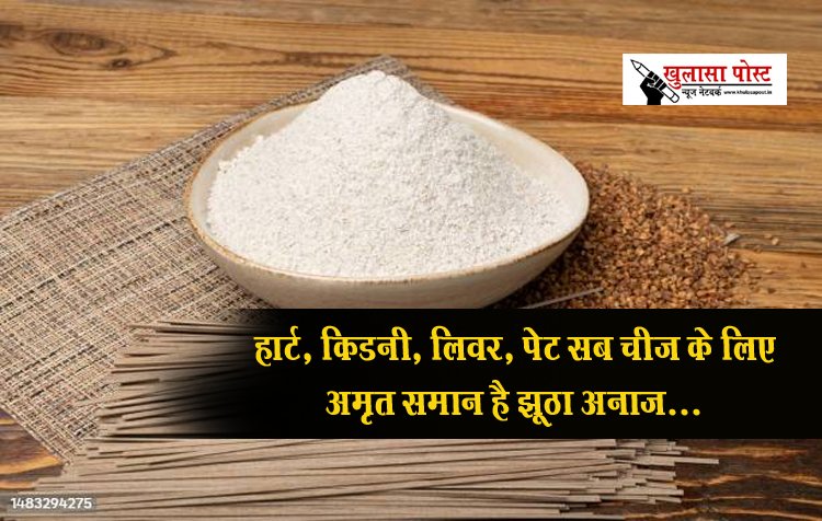Buckwheat benefits : हार्ट, किडनी, लिवर, पेट सब चीज के लिए अमृत समान है झूठा अनाज...