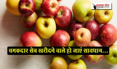 चमकदार सेब खरीदने वाले हो जाएं सावधान...