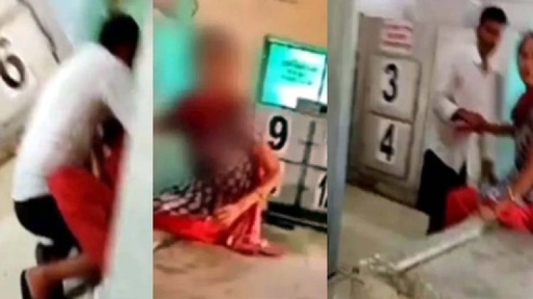 लाशों के बीच गंदा काम, पोस्टमार्टम हाउस में मना रहे थे रंगरेलियां, महिला के साथ आपत्तिजनक हालत में दिखा सफाई कर्मी, वीडियो वायरल