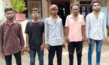 हत्या की नियत से पत्रकार पर जानलेवा हमला, पुलिस ने 5 आरोपियों को किया गिरफ्तार, एक बदमाश फरार, तलाश में जुटी पुलिस