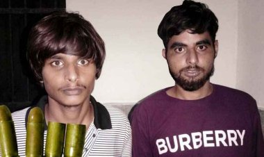 तेलीबांधा के व्यापारिक संस्थान में फायरिंग कर दहशत फैलाने वाले प्रवीण सिंह उर्फ पिन्नू समेत दो बदमाश हरियाणा से गिरफ्तार