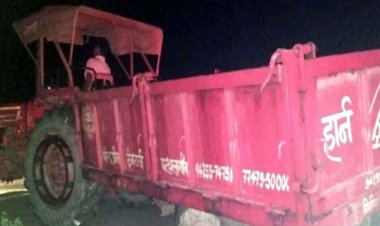 जशपुर में गणेश विसर्जन के दौरान हादसा, ट्रैक्टर के पहिये के नीचे गिरकर एक ग्रामीण युवक की मौके पर ही मौत, गांव में पसरा मातम