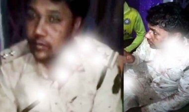 रेत माफियाओं ने अफसरों को दौड़ा-दौड़ाकर पीटा, फाड़ी वर्दी, एक अफसर का फूटा सिर, अस्पताल में भर्ती, हमलावरों में बच्चे भी शामिल