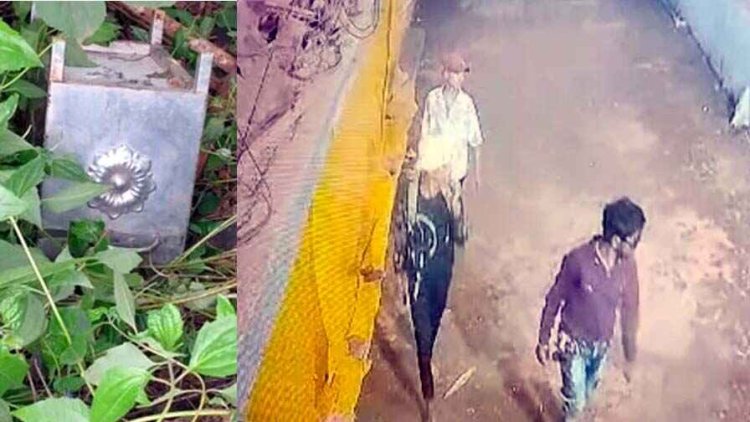 दो मंदिरों में एक ही रात में चोरी, डुप्लीकेट चाबी की मदद से घुसकर चोरों ने दान पेटी पर किया हाथ साफ, नदी में फेंकी पेटी, जांच में जुटी पुलिस