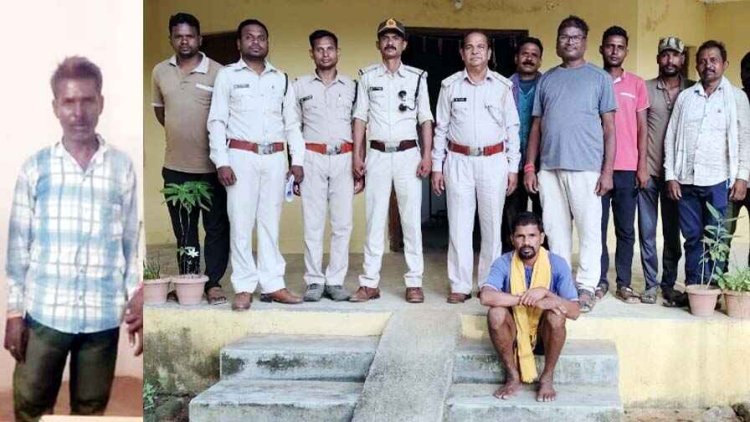 अजगर को डन्डे से पीट-पीट कर हत्या के आरोपी और लंगूरों के अवैध शिकार करने वाले शिकारी को पुलिस ने किया गिरफ्तार