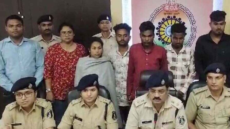 ब्लाइंड मर्डर का खुलासा, 4 लाख की सुपारी देकर ससुराल से घर जाते समय कराई पति की हत्या, ब्वाय फ्रेंड और पत्नी समेत 5 आरोपी गिरफ्तार