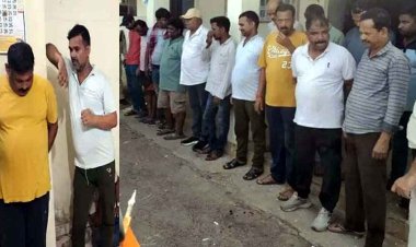 पार्षद, पत्रकार समेत 16 लोग कर रहे थे ऐसा काम, देखकर पुलिस के उड़ गए होश, सबको किया गिरफ्तार, लाखों रुपए हुए बरामद, कई गाड़ियां जब्त