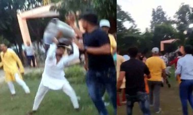 रायपुर में दुर्गा समिति के सदस्यों पर हमला, जमकर चले लाठी डंडे, महिलाओं को भी पीटा, मां-बेटे जख्मी, पुलिस कर रही मामले की जांच