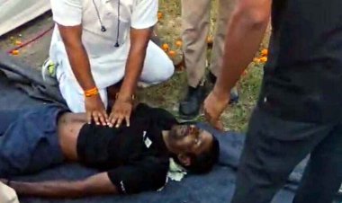 रावण दहन से पहले रायपुर के WRS मैदान में मंच निर्माण के दौरान करंट से कर्मचारी की मौत, एक घायल, धमतरी में तीन की हालत नाजुक