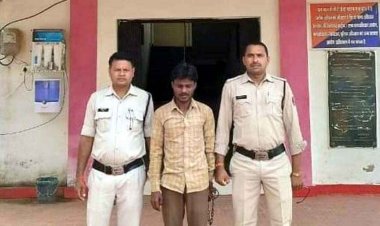 प्रेमिका का गला घोटकर हत्या कत्ल करने बाद खुदकुशी करने जा रहे प्रेमी नरेन्द्र सोनकर को पुलिस ने गिरफ्तार कर किया जेल दाखिल