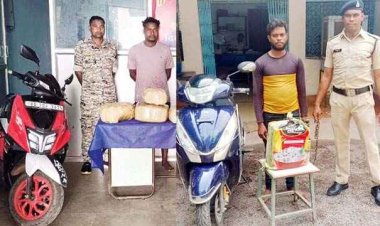 वर्दी की आड़ में गांजा तस्करी कराने वाले जीआरपी के चार आरक्षक गिरफ्तार, 1 अंतरराज्यीय गिरोह के तस्कर समेत कई आरोपी सलाखों के पीछे