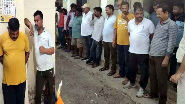 पार्षद, पत्रकार समेत 16 लोग कर रहे थे ऐसा काम, देखकर पुलिस के उड़ गए होश, सबको किया गिरफ्तार, लाखों रुपए हुए बरामद, कई गाड़ियां जब्त
