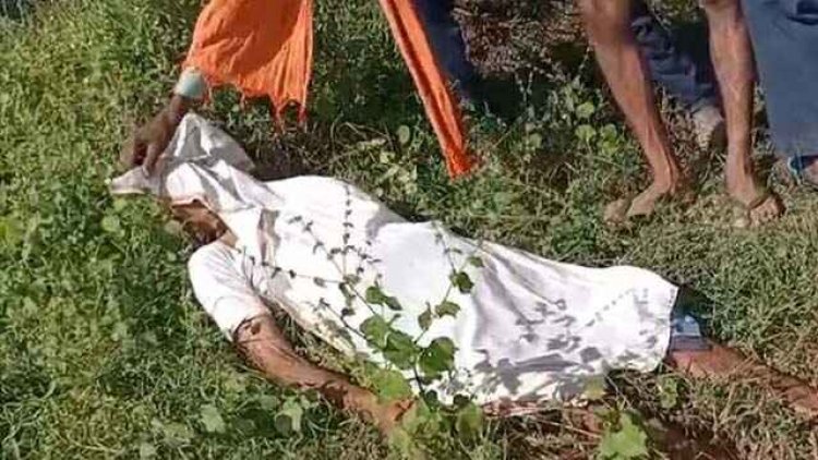 खेत में दवा छिड़क रहा था किसान, शिकार के लिए बिछाए गए बिजली तार की चपेट में आने से मौत की आशंका, करंट लगने से 4 लोगों की गई जान