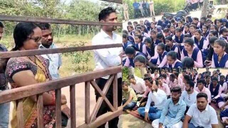 शराब पीकर कॉलेज आने और छात्रों से अभद्र व्यवहार करने की प्रोफेसर को चुकानी पड़ी कीमत, हटाने की मांग को लेकर हुआ प्रदर्शन