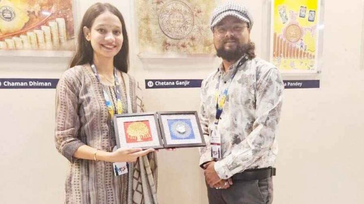 राजिम की चेतना गंजीर ने अंचल का बढ़ाया मान, आरबीआई द्वारा आयोजित पेंटिंग प्रतियोगिता में जीता मेरिटोरियस अवॉर्ड, मिला 1 लाख का पुरस्कार