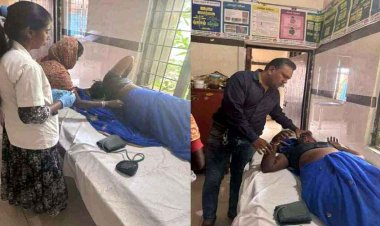 स्कूल में खाना बनाते समय कुकर फटने से रसोइया घायल, जला चेहरा, अस्पताल से डॉक्टर नदारद, BMO ने किया इलाज, दो RHO को कारण बताओ नोटिस