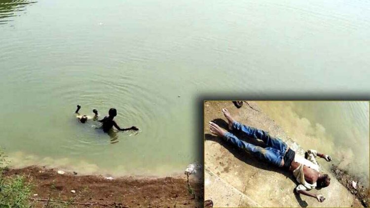 तालाब में तैरती मिली गुरुवार से लापता युवक की लाश, जिस्म पर मिले चोट के निशान, गांव में फैली सनसनी, हत्या की आशंका, जांच में जुटी पुलिस