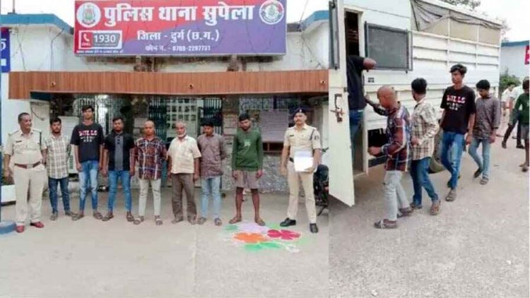 सुपेला में फटाखे फोड़ने को लेकर हुआ विवाद, युवक पर धारदार चाकू और कटर से हमला, एक नाबालिग समेत 3 आरोपी गिरफ्तार