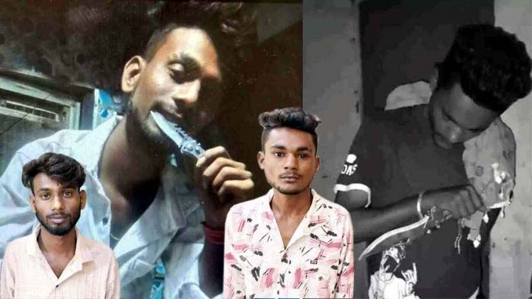 इंस्टाग्राम में चाकू के साथ फोटो अपलोड कर हीरोगिरी करना पड़ा मंहगा, पुलिस ने दो आरोपियों को किया गिरफ्तार, 4 चाकू जब्त