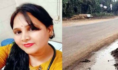 बच्चों के लिए स्वेटर लेने गई स्कूटी सवार नर्स को बाइक ने मारी टक्कर, मासूम बच्चियों के सिर से उठा मां का साया, पसरा मातम