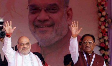 बस्तर ओलंपिक 2024 के समापन समारोह में पहुंचे गृह मंत्री अमित शाह, छग पुलिस को प्रदान किया प्रेसिडेंट कलर, आज से शुरु शीतकालीन सत्र