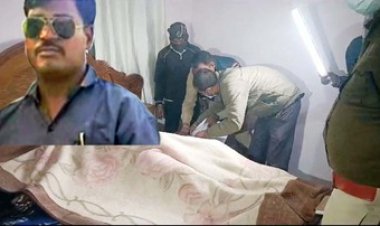 प्रभारी प्राचार्य की घर में मिला संदिग्ध हालत में शव, हत्या की आशंका, इधर युवक की मिली खून से लथपथ लाश, गुस्साए ग्रामीणों ने किया चक्काजाम