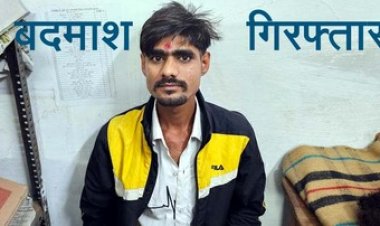 गाली-गलौज व जान से मारने की धमकी देकर गर्दन में टिकाया चाकू, पुलिस ने आदतन बदमाश चितेश उपाध्याय को किया गिरफ्तार