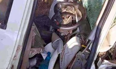 अनियंत्रित होकर पेड़ से टकराई स्कॉर्पियो, रामायण मंडली के सदस्य हुए हादसे का शिकार, दंपति की मौत, पांच घायल, मृतक के दो बच्चों की हालत नाजुक