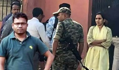 स्ट्रांग रूम में EVM की सुरक्षा में तैनात कांस्टेबल ने खुद को गोली मारकर कर ली खुदकुशी, मचा हडकंप, कारण अज्ञात, जांच में जुटी पुलिस