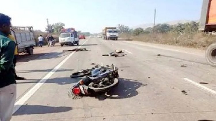 ट्रेलर ने बाइक चालक को मारी ठोकर, दो की मौत, ट्रैक्टर की चपेट में आने से मोटर सायकल सवार की गई जान, कार हुई बेकाबू, 2 SECL कर्मचारियों की मौत