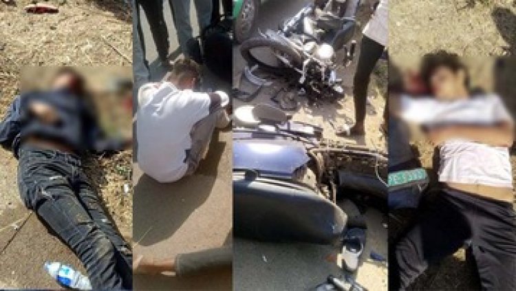 तेज रफ्तार का कहर, स्प्लेंडर प्लस और ओला बाइक की आमने-सामने जोरदार टक्कर, दो नाबालिग लड़कों की मौके पर दर्दनाक मौत, एक घायल
