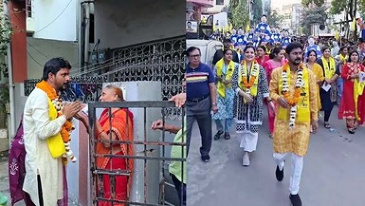 नगर निगम चुनाव को लेकर रायपुर में जोरों पर चुनावी सरगर्मियां, शहीद हेमू कल्याणी वार्ड से बंटी होरा को मिल रहा भारी जनसमर्थन