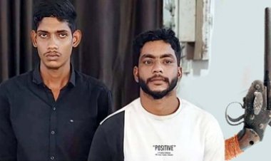 सुनसान जगह पर देशी कट्टा लेकर लोगों को डराने धमकाने वाले दो आरोपियों को पुलिस ने किया गिरफ्तार, अवैध हथियार बरामद