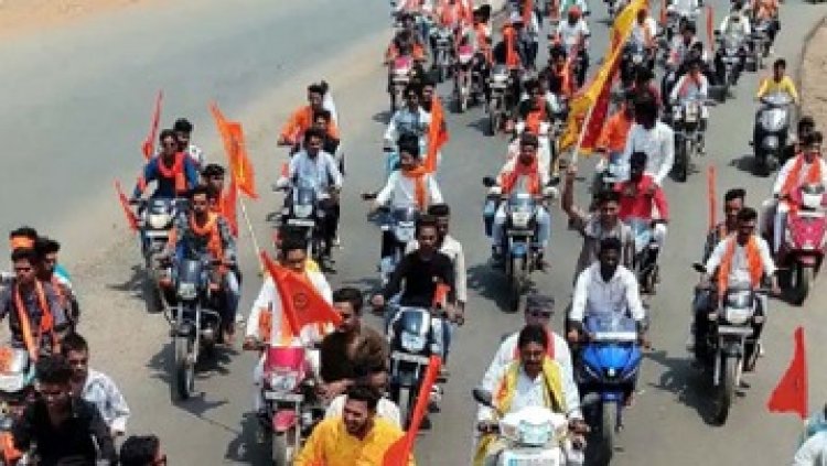 चैत्र नवरात्र की धूम, मां दंतेश्वरी मंदिर में उमड़ी भक्तों की भीड़, हिन्दू नववर्ष के उपलक्ष्य में हिन्दू समाज की निकली विशाल बाइक रैली