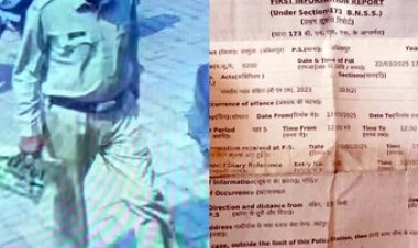 मोबाइल चोरी करते आरक्षक कैमरे में हुआ कैद, कोतवाली पुलिस ने किया अज्ञात के खिलाफ मामला दर्ज!, पीड़ित युवक ने लगाई इंसाफ की गुहार