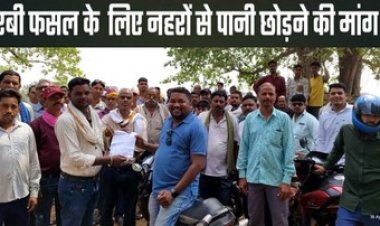 किसानों की उम्मीदें निराशा में बदली, नहर में नहीं छोड़ा जा पानी, रबी फसल बर्बादी के कगार पर, सरकार से लगाई इंसाफ की गुहार