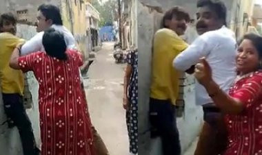 भाजपा नेता ने घर में घुसकर मचाया हंगामा, महिलाओं और बच्चों के साथ किया अभद्र व्यवहार, गुंडागर्दी का वीडियो वायरल, खौफ में गरीब परिवार