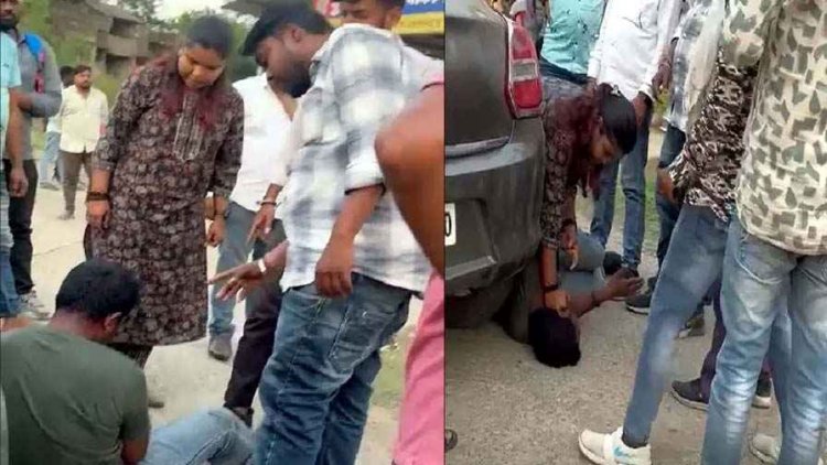 भाजपा नेत्री ने थाना परिसर में किसान को मारी लात, जड़ा थप्पड़, बोली- ये मर जायेगा तो भी फर्क नहीं पड़ता!, मारपीट का वीडियो जमकर वायरल