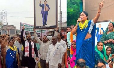 वन अधिकार नियमो में बदलाव के खिलाफ झमाझम बारिश के बीच हजारों आदिवासियों ने गरियाबंद में रैली निकाल मुख्यमंत्री के नाम सौंपा ज्ञापन