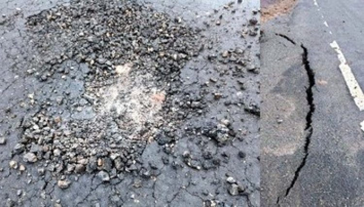 छह महीने में ढह गई अरबों की सड़क, राष्ट्रपति के दत्तक पुत्रों के लिए 2 करोड़ से ज्यादा की लागत से हुआ निर्माण, भ्रष्टाचार की काली परत उजागर