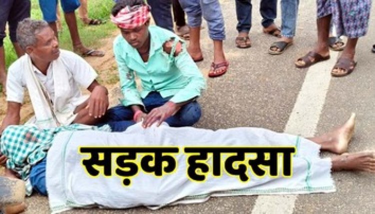 मवेशी को बचाने की कोशिश में तेज रफ्तार बाइक सवार युवक की दर्दनाक मौत, पिता घायल, गांव में पसरा मातम, जांच में जुटी पुलिस