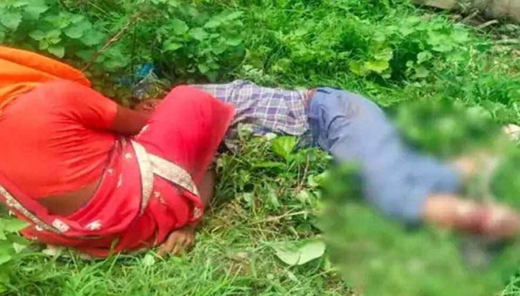 बकरियों को बचाते हुए चरवाहे की ट्रेन से टकराकर मौत, पटरी से हटने चिल्लाती रही पत्नी, बीवी की गोद में तोड़ा दम