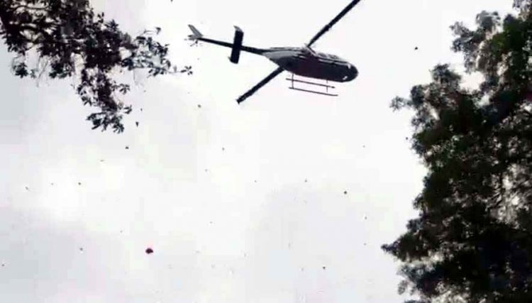 CM ने हेलीकॉप्टर से पुष्पवर्षा कर कांवड़ियों का किया भव्य स्वागत, पूजा अर्चना कर प्रदेश में सुख, शांति, समृद्धि और खुशहाली के लिए किया कामना