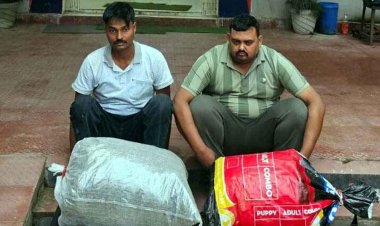 खुद को आर्मी का जवान बताकर गांजा तस्करी, सेना की फर्जी आईडी दिखाकर गुमराह करने की कोशिश, यूपी के दो तस्कर गिरफ्तार