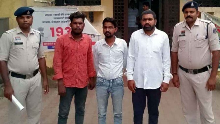 काम का बहाने दूर ले जाकर पेट्रोल पंप के सुपरवाइजर के साथ गाली-गलौज और मारपीट, पुलिस ने तीन आरोपियों को किया गिरफ्तार