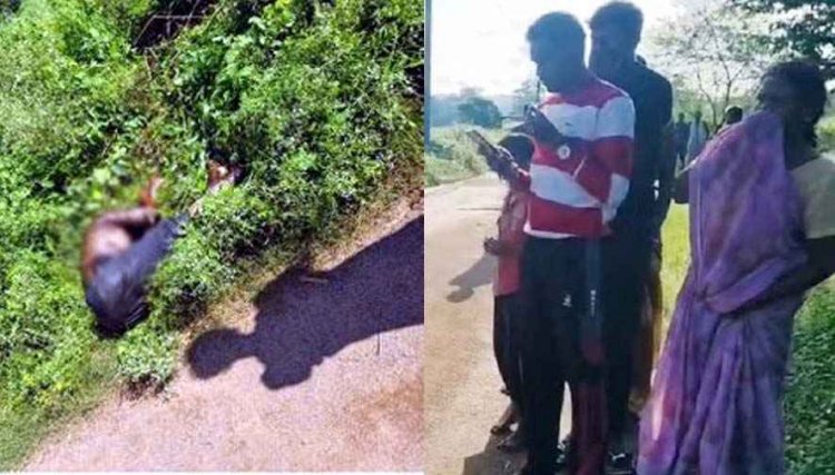 3-4 दिन से सड़क किनारे झाड़ियों में सड़ता रहा अज्ञात शव, जानवरों ने नोचकर निकाला बाहर, लाश मिलने से फैली सनसनी, हत्या की आशंका